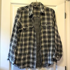 Madewell flannel shirt